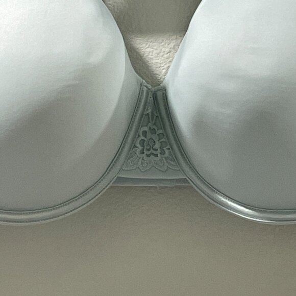 NWT, VANITY FAIR Beauty Back Full Figure No Poke Underwire Bra, Pale Green - 46D - Picture 4 of 10